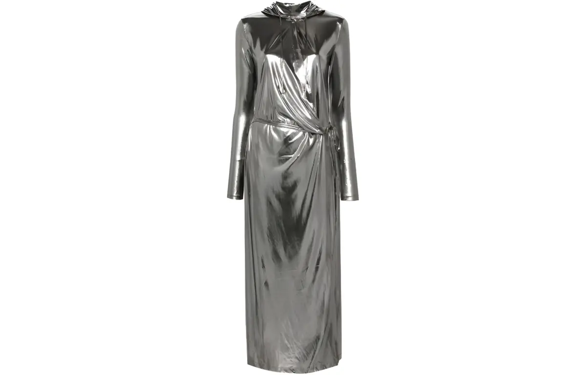 DIESEL D-Fanzy Hooded Wrap Dress