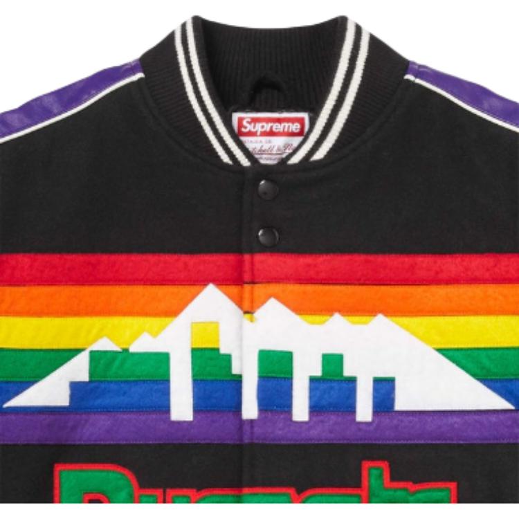 Куртка Supreme × Mitchell & Ness Teams Varsity (цвет как на фото) — фото 4