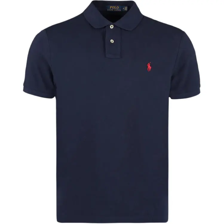 Polo Ralph Lauren SS21 Polo Shirt Custom Slim Fit Men's Blue
