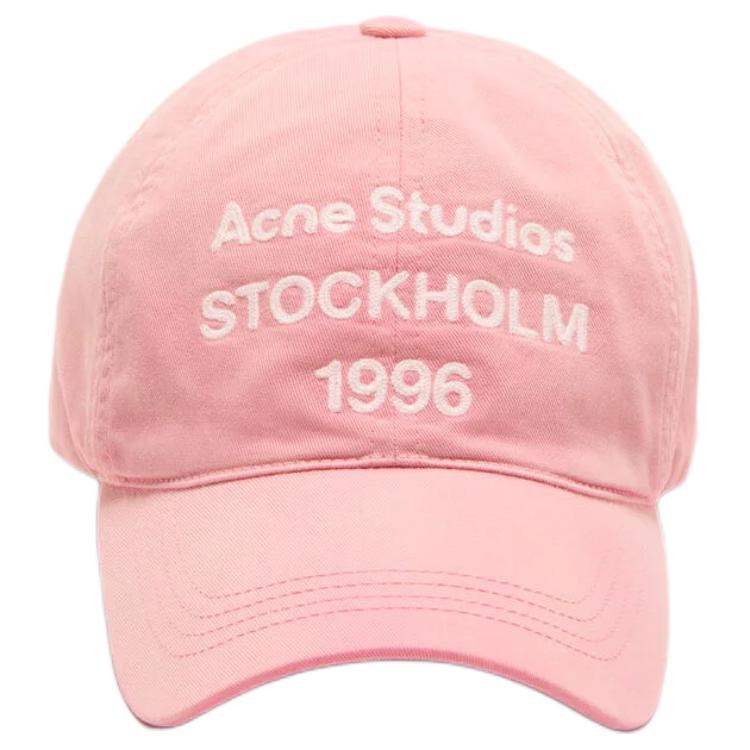 Женская кепка Acne (розовая)