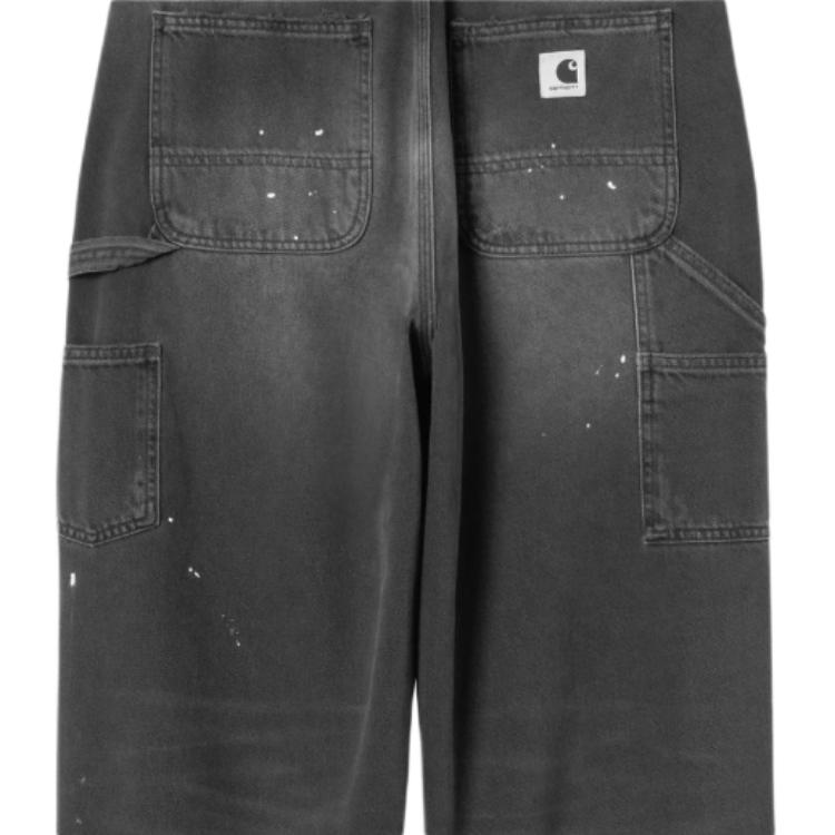 Женские штаны Carhartt WIP SS26 Women’s OG Single Knee Pant (черный) — фото 4