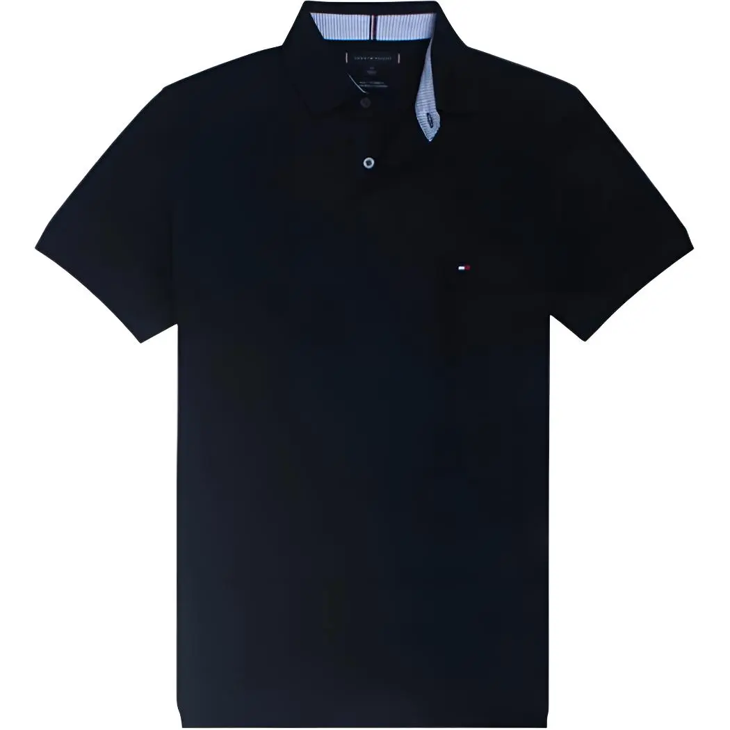 Tommy Hilfiger Polo Shirt Men's Marine Blue