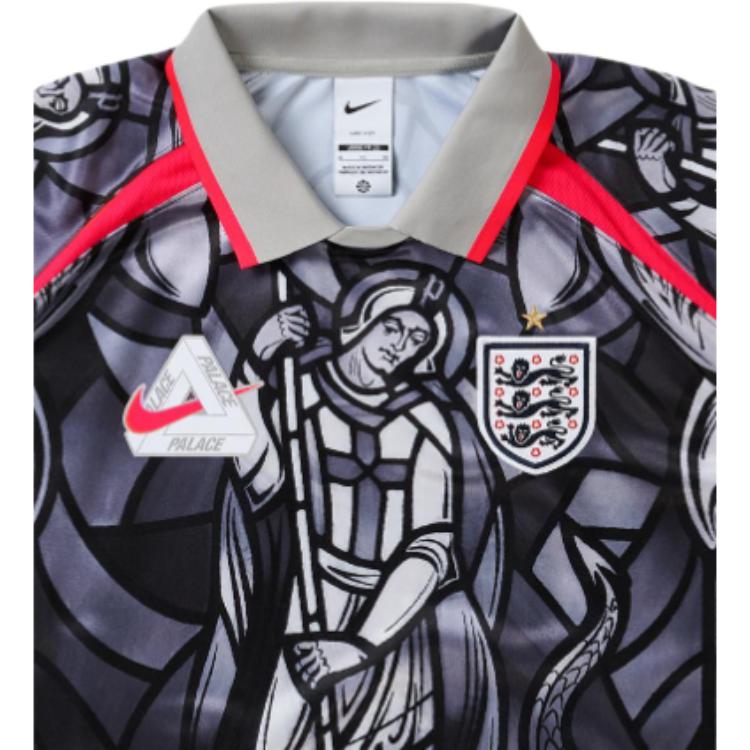 PALACE England X Nike Soccer Jerseys Unisex Gray Moderate