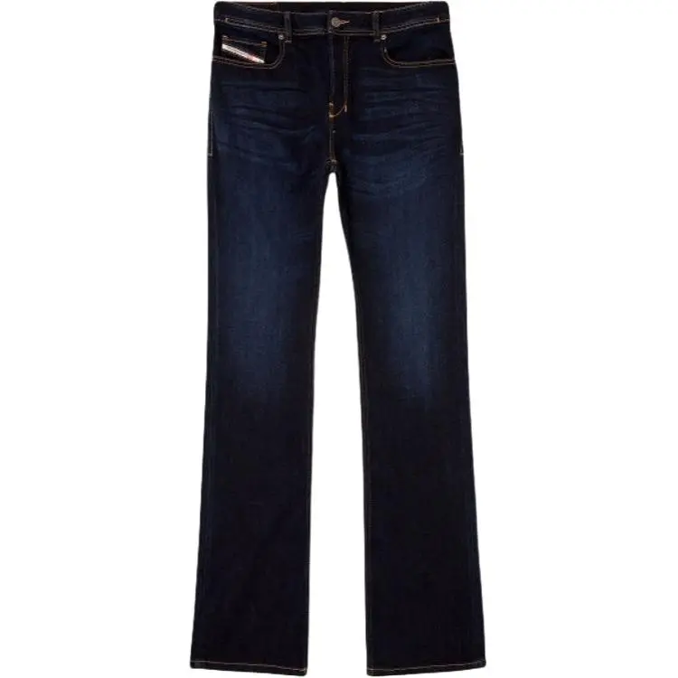 DIESEL Jeans Men's Dark Blue Moderate Flared Pants