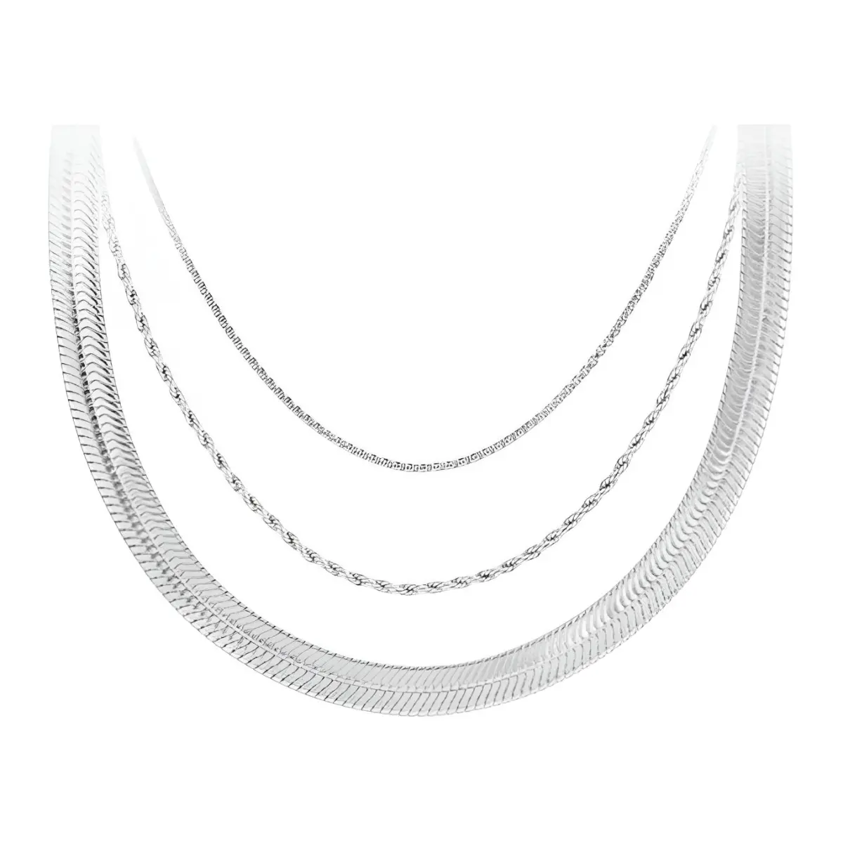 CALVIN KLEIN TIMELESS Stainless Steel Necklaces Women's Steel