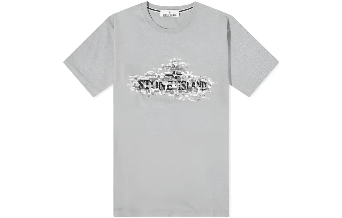 STONE ISLAND T Shirt Men's Gray