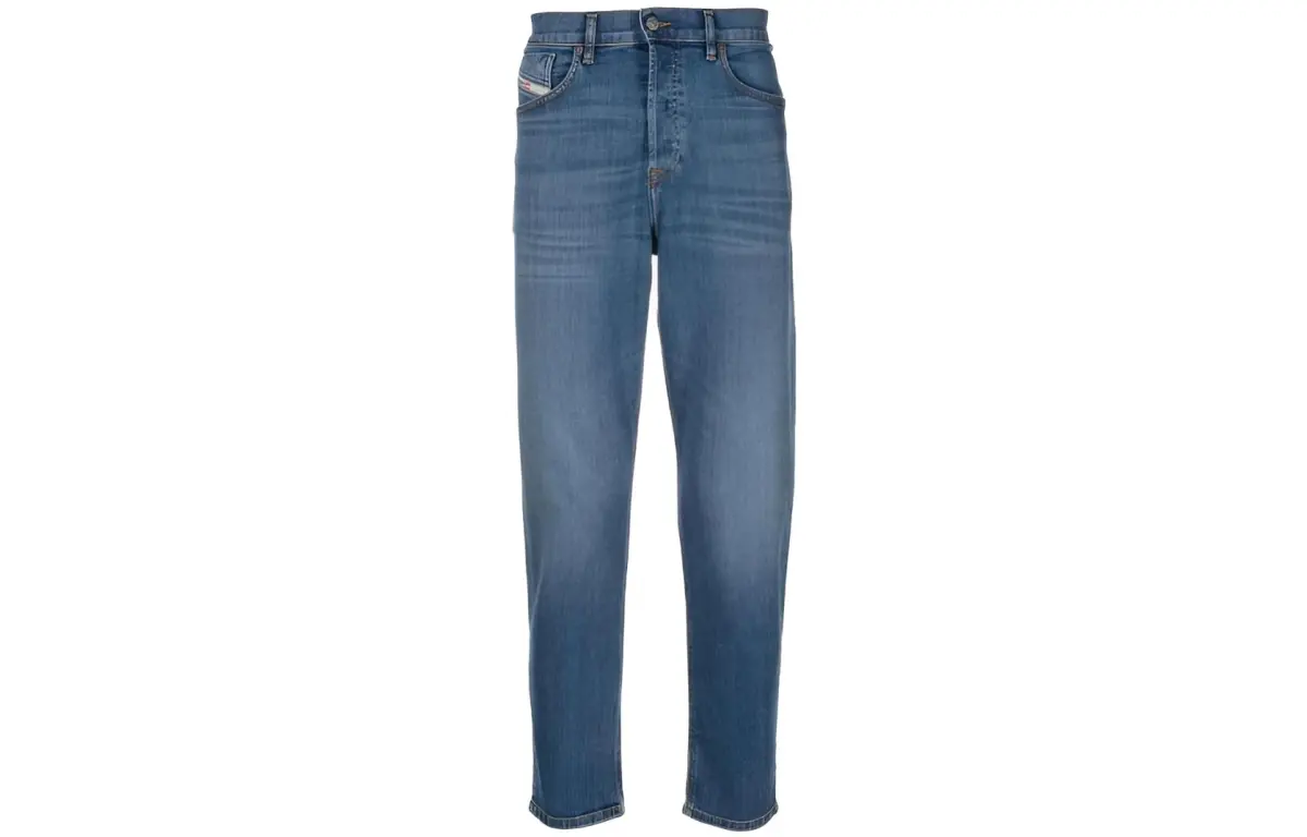 Diesel five-pocket straight-leg jeans