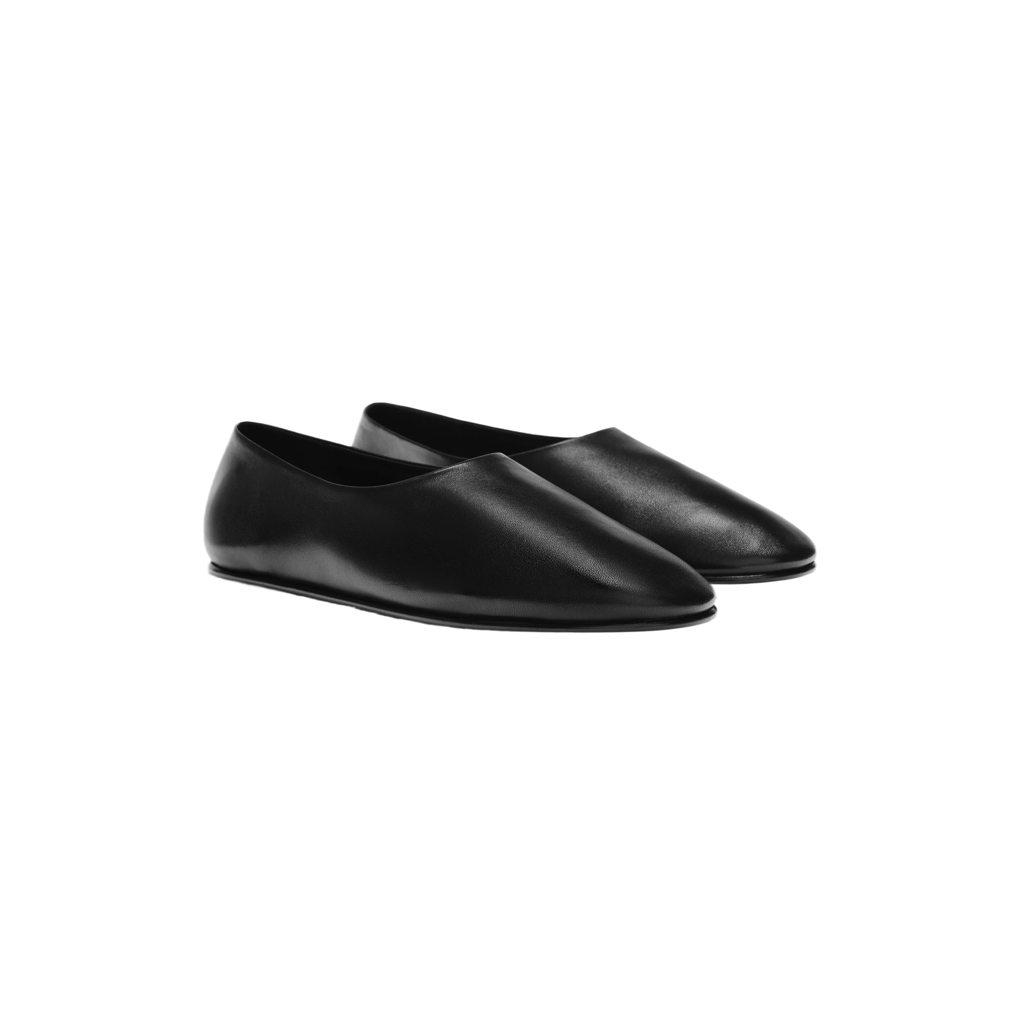 Мужские туфли Fear of God Leather Ballerino (черный) — фото 2
