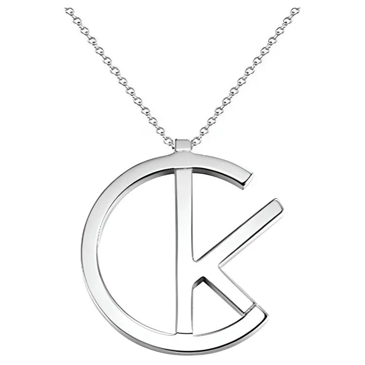 CALVIN KLEIN Vow 316L Stainless Steel Instagram Style, Niche, Trendy, Luxury, Premium Aesthetic Versatile, Necklace