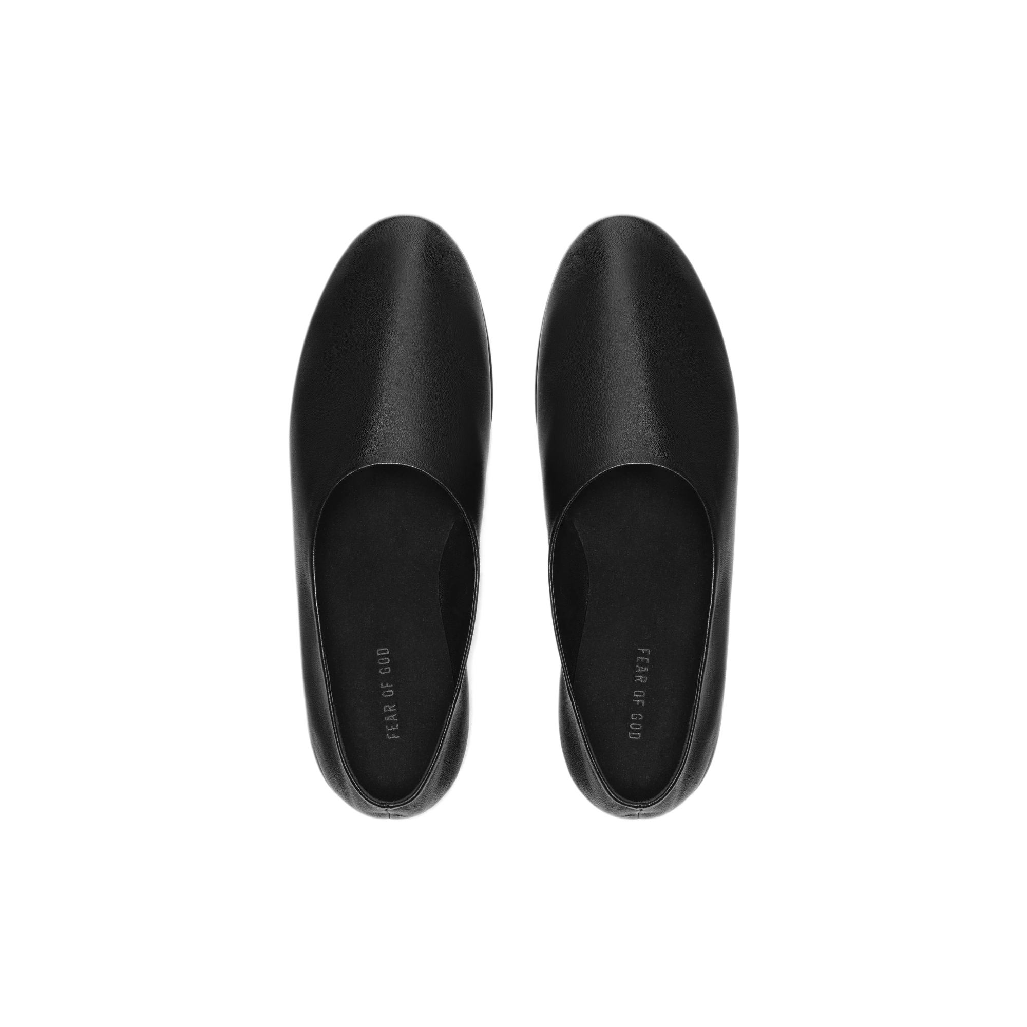Мужские туфли Fear of God Leather Ballerino (черный) — фото 3