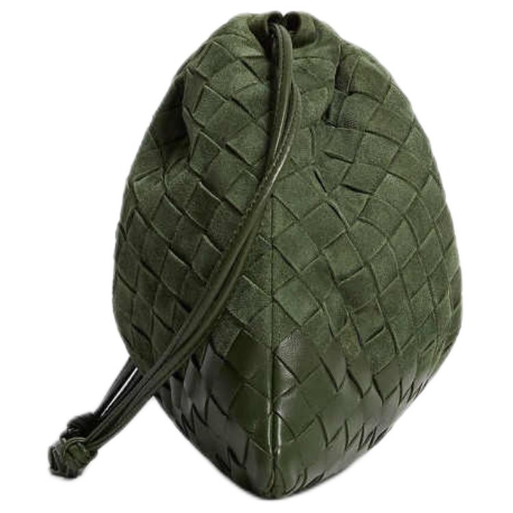 Женская сумка Bottega Veneta Dustbag (зеленый) — фото 2