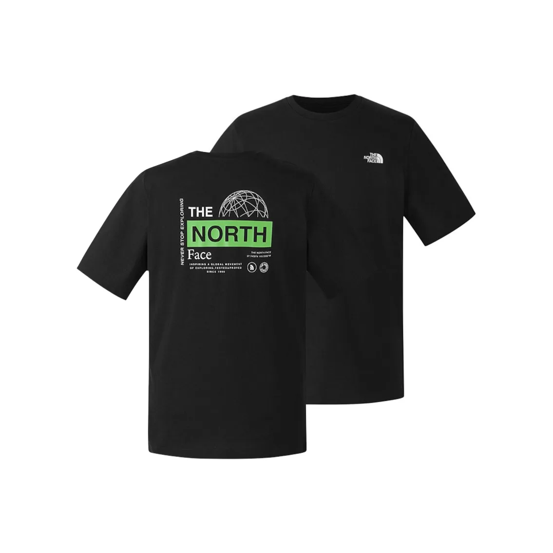 THE NORTH FACE Urban Exploration T Shirt Unisex Cosmic Black