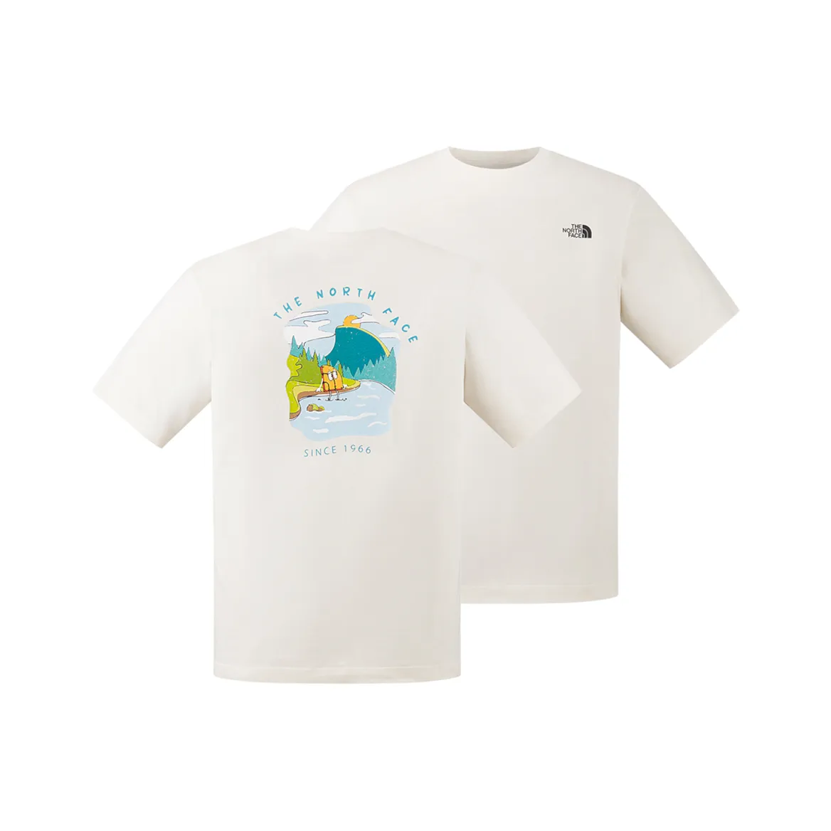 THE NORTH FACE Urban Exploration T Shirt Unisex Dune White