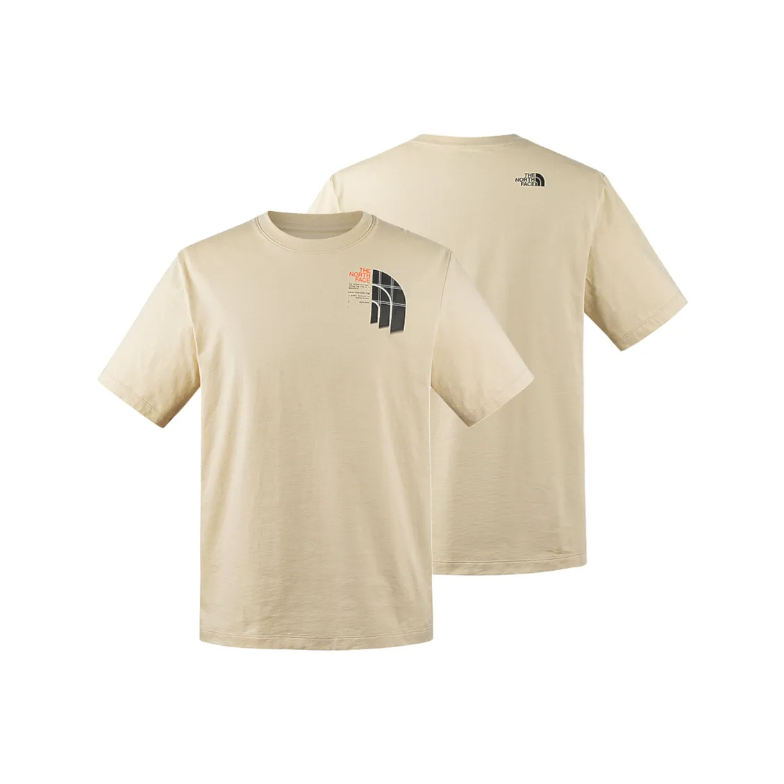 THE NORTH FACE Urban Exploration T Shirt Unisex Gravel Sand
