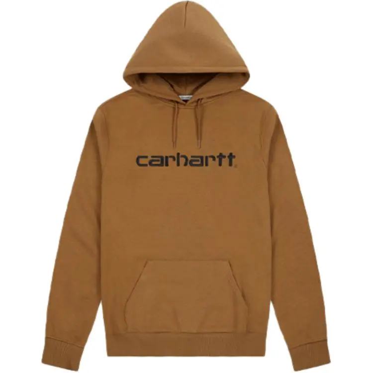 Carhartt WIP Sweatshirts Men's Brown Hooded (Non-detachable) Moderate