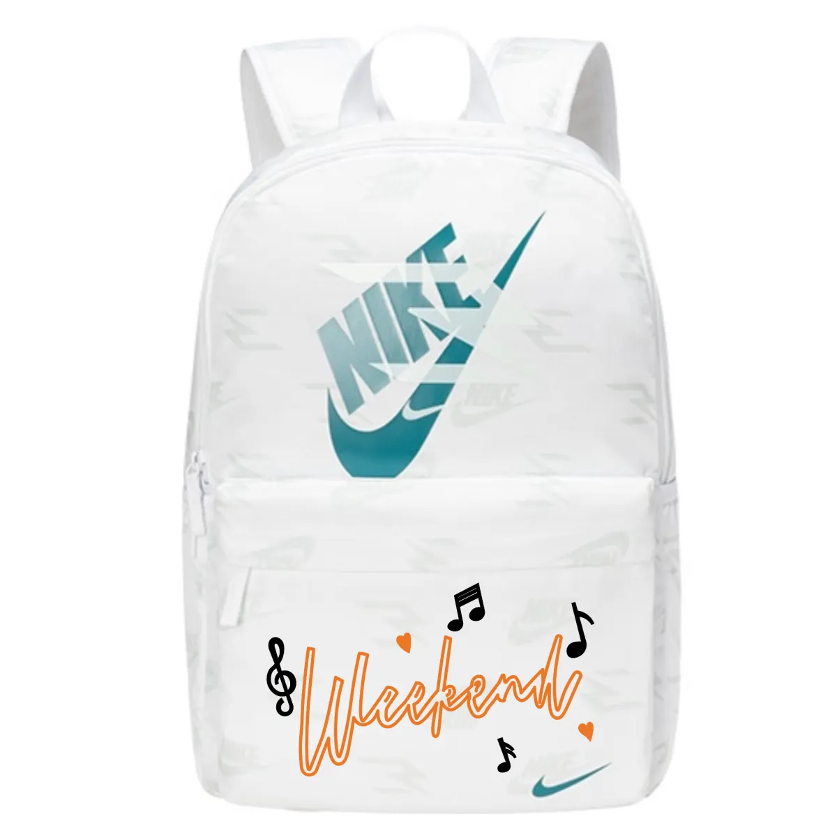 Nike 3Brand Polyester Backpack Medium Unisex Bright White