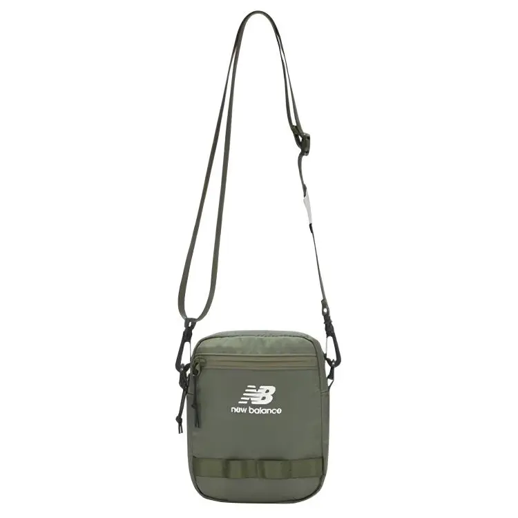New Balance Fabric Shoulder Bag, Crossbody Bag Unisex Green