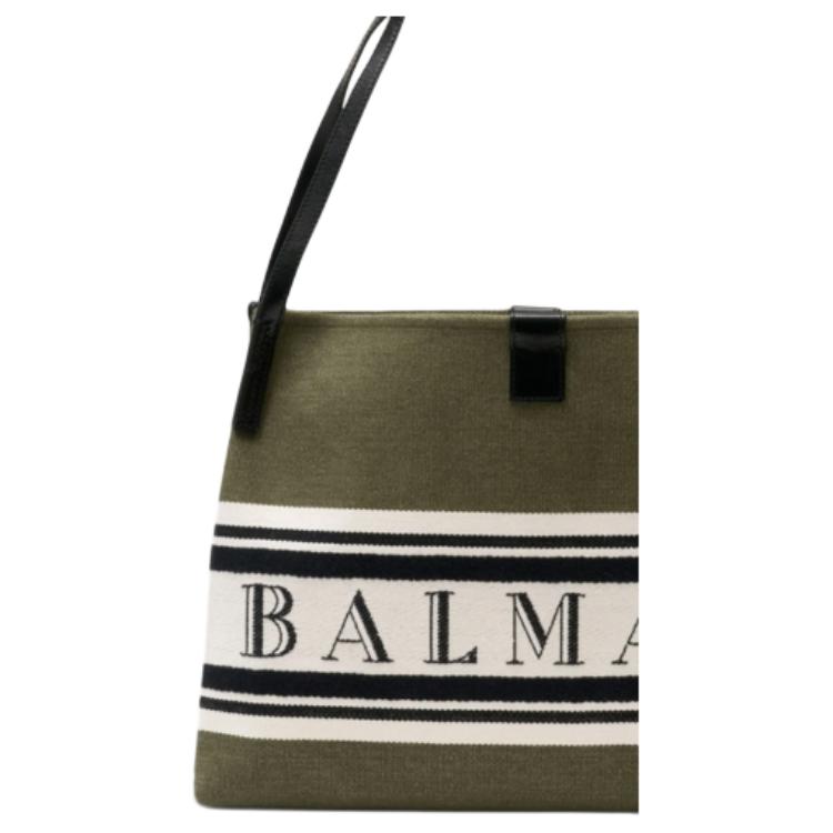 Сумка BALMAIN Release (оливково-зеленый) — фото 3