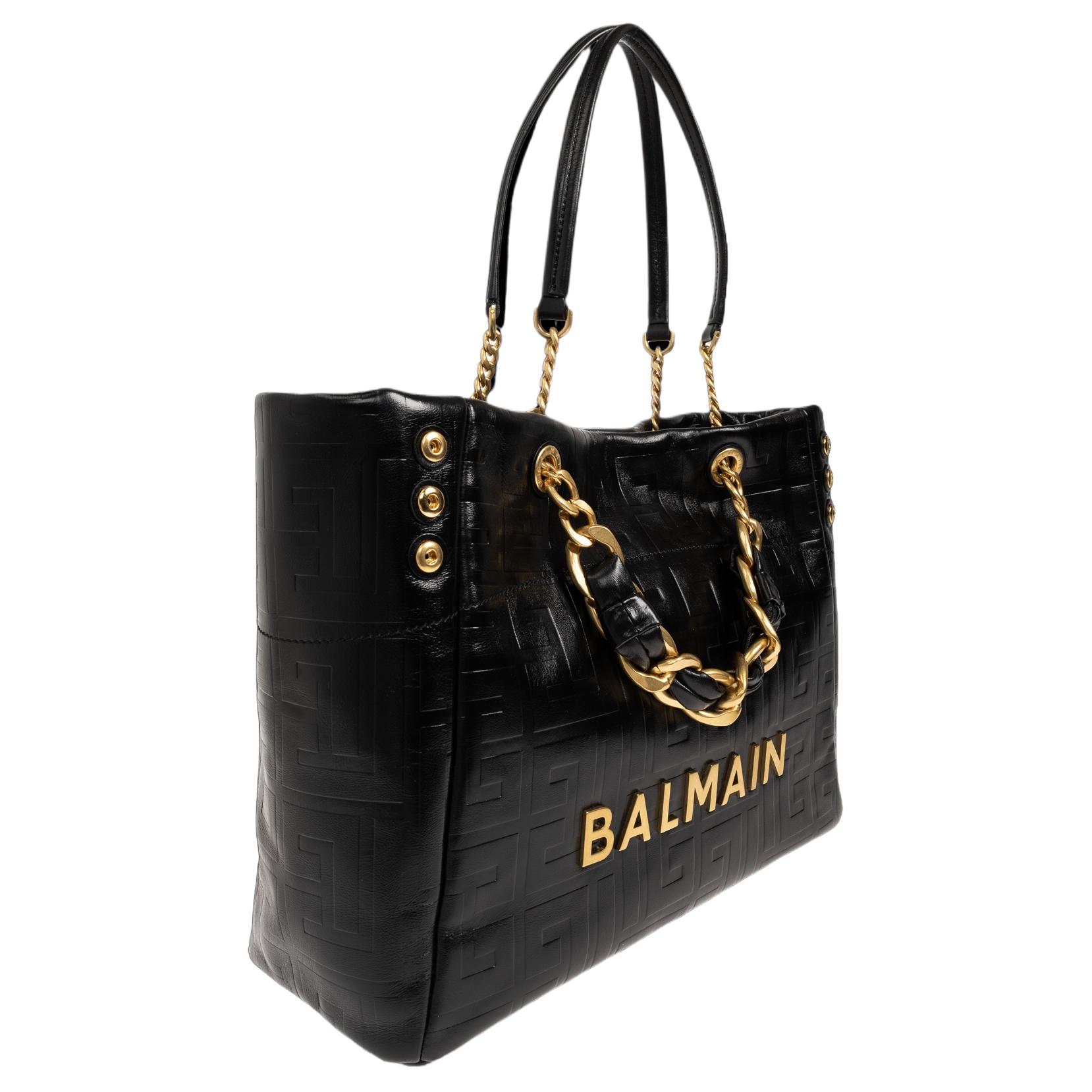 Женская сумка BALMAIN 1945 (черная) — фото 2