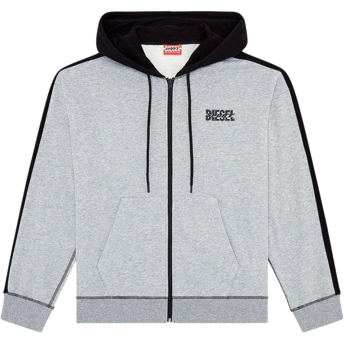 DIESEL Jackets & Coats Men's Light Gray