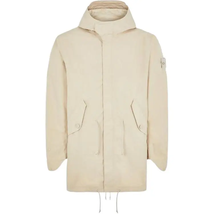 STONE ISLAND STONE ISLAND SS23 GHOST PIECES Parka Coat Men's Khaki