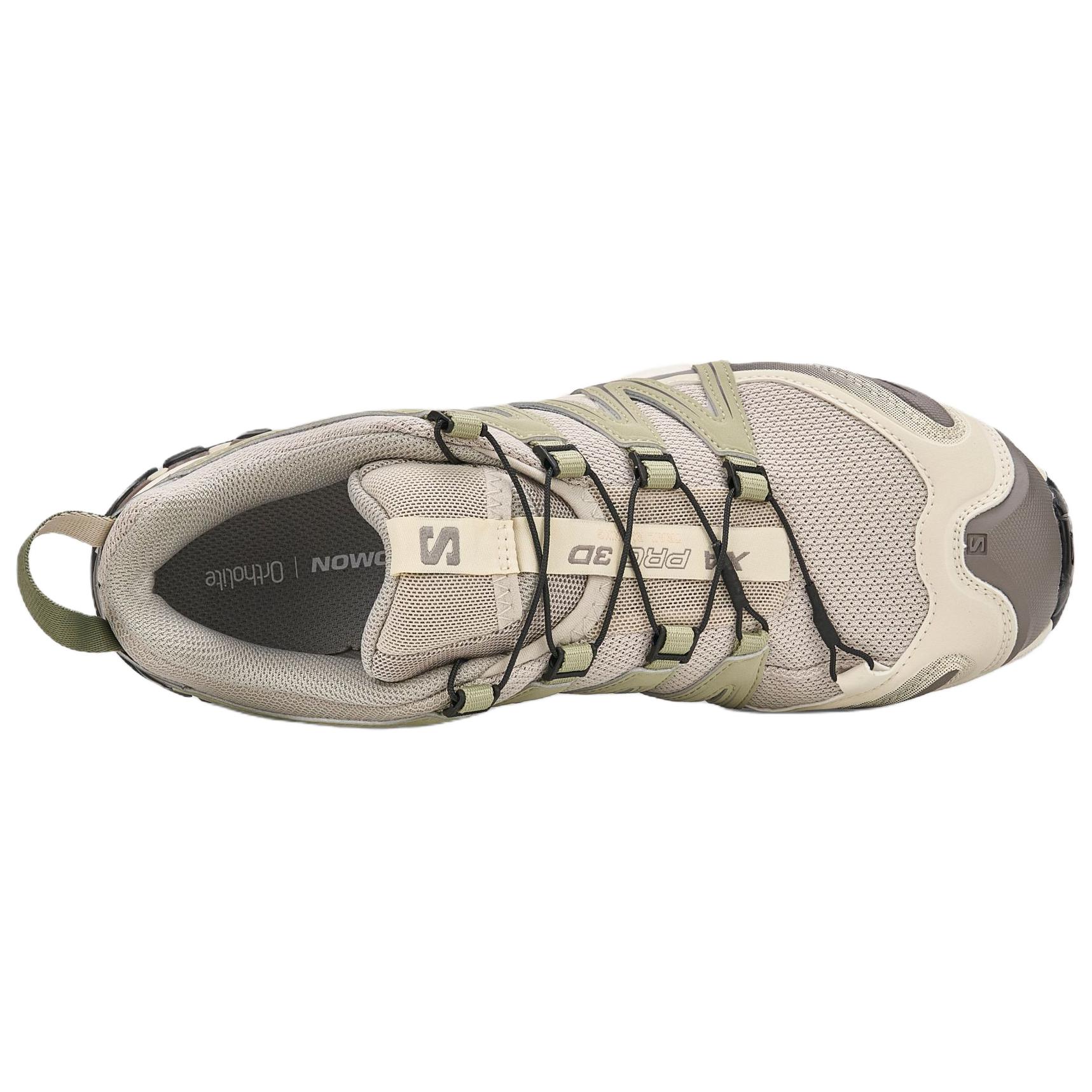 Кроссовки Salomon XA PRO 3D (серый) — 银灰云/茶色/香草色 — фото 3