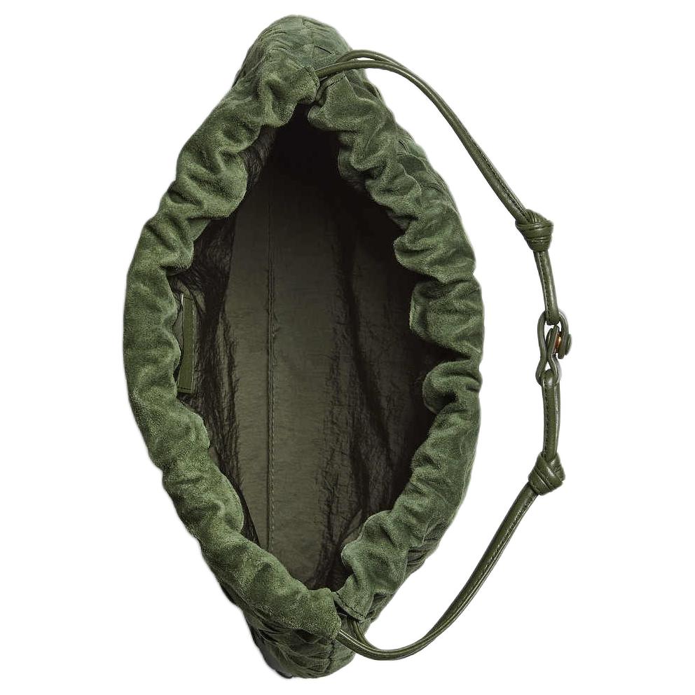 Женская сумка Bottega Veneta Dustbag (зеленый) — фото 3