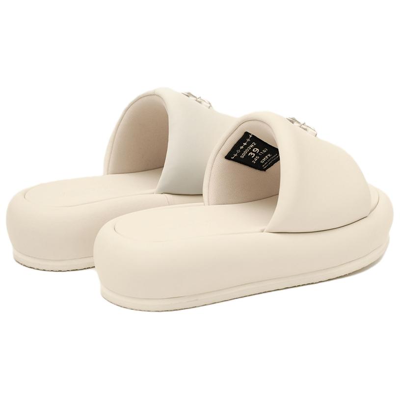 SMFK Compass Slide Slippers Women's Milk White
