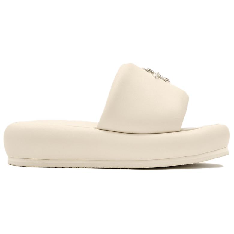 SMFK Compass Slide Slippers Women's Milk White