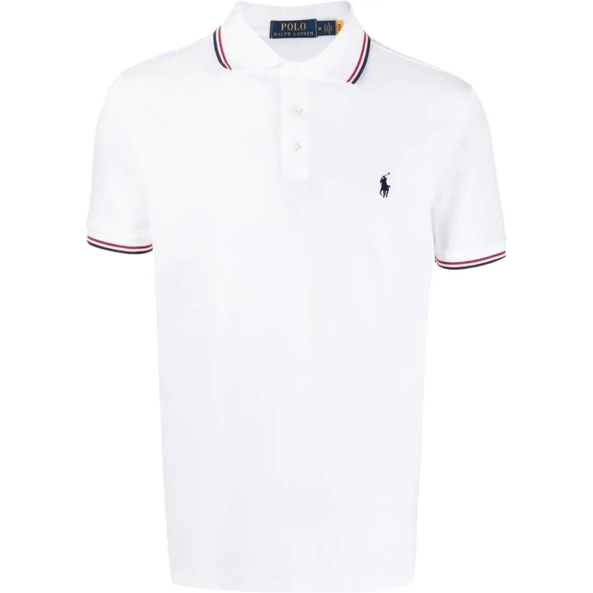 Polo Ralph Lauren SS24 Polo Shirt Custom Slim Fit Men's White