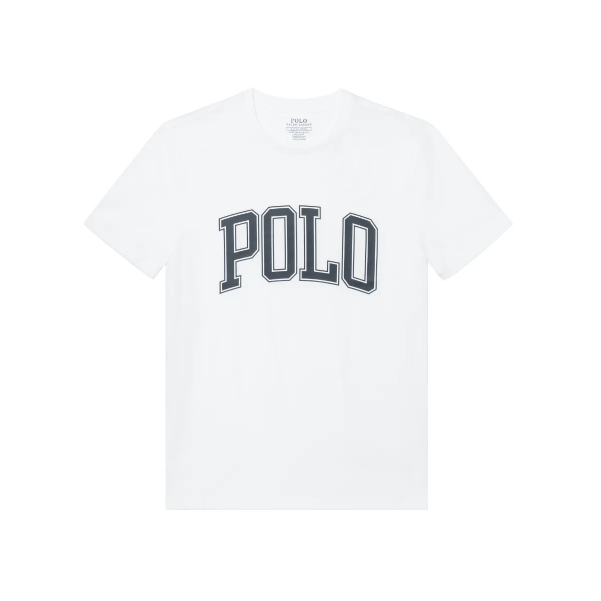 Polo Ralph Lauren T Shirt Custom Slim Fit Men's White