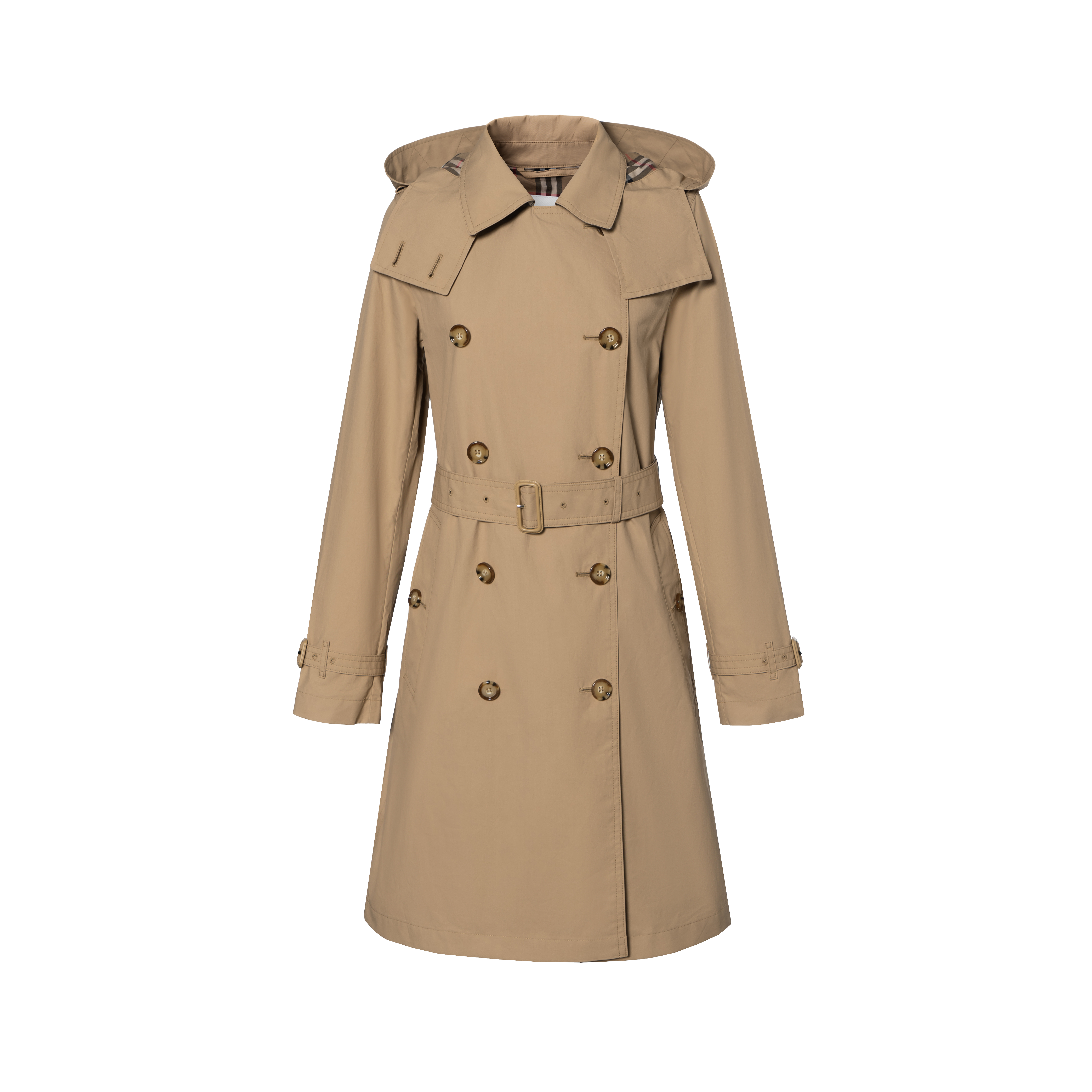 Женский плащ Burberry Burberry SS26 (бежевый)
