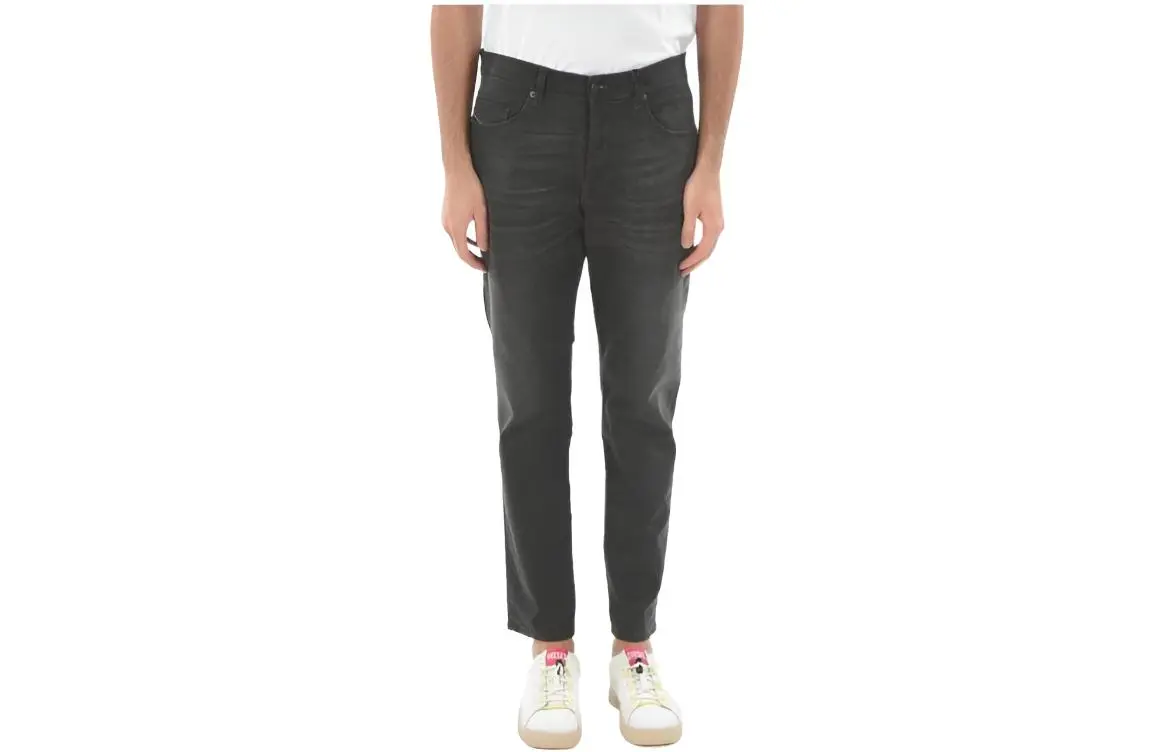 DIESEL Jeans Men's Gray Moderate Tapered Pants