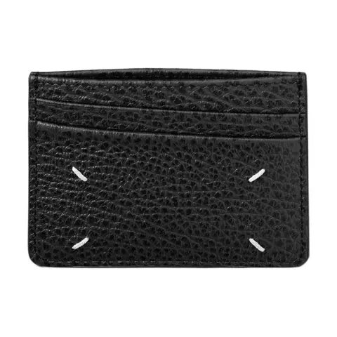 Maison Margiela Cow Leather Card Holders Men's Black