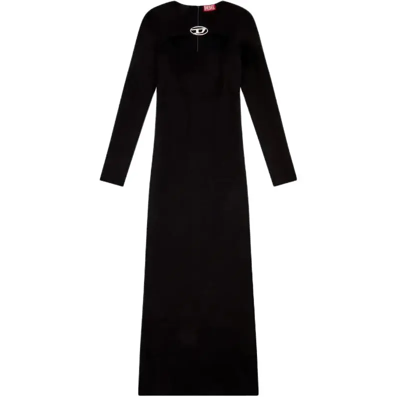 Diesel D-Ams logo-plaque dress