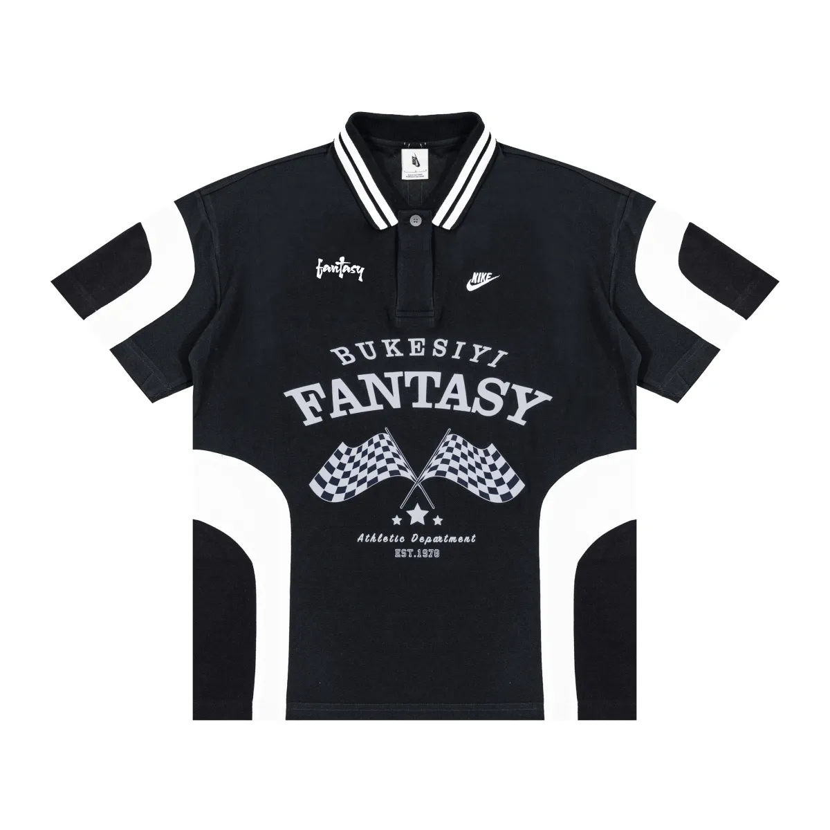 Nike Polo Shirts Unisex Black Moderate