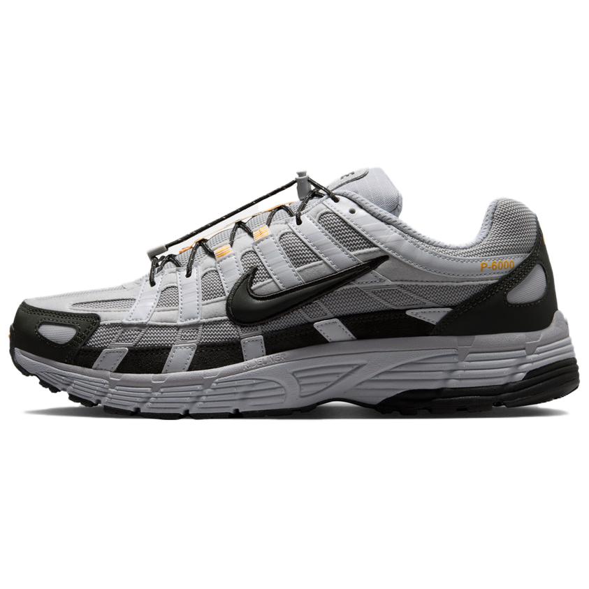 Кроссовки Nike P-6000 (серо-черные)