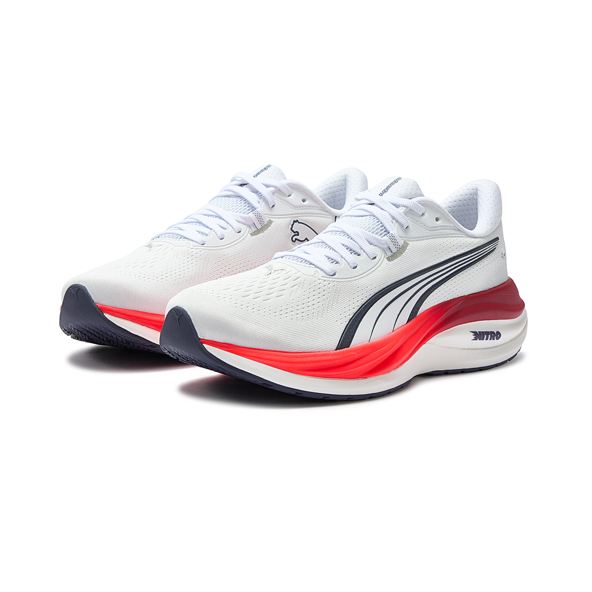 Кроссовки PUMA Electrify Nitro 5 (белые) — Белый — фото 3