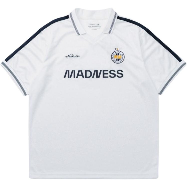 MADNESS Soccer Jerseys Unisex White Moderate
