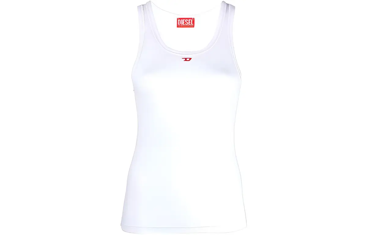DIESEL T Anky D Logo Embroidered Tank Top