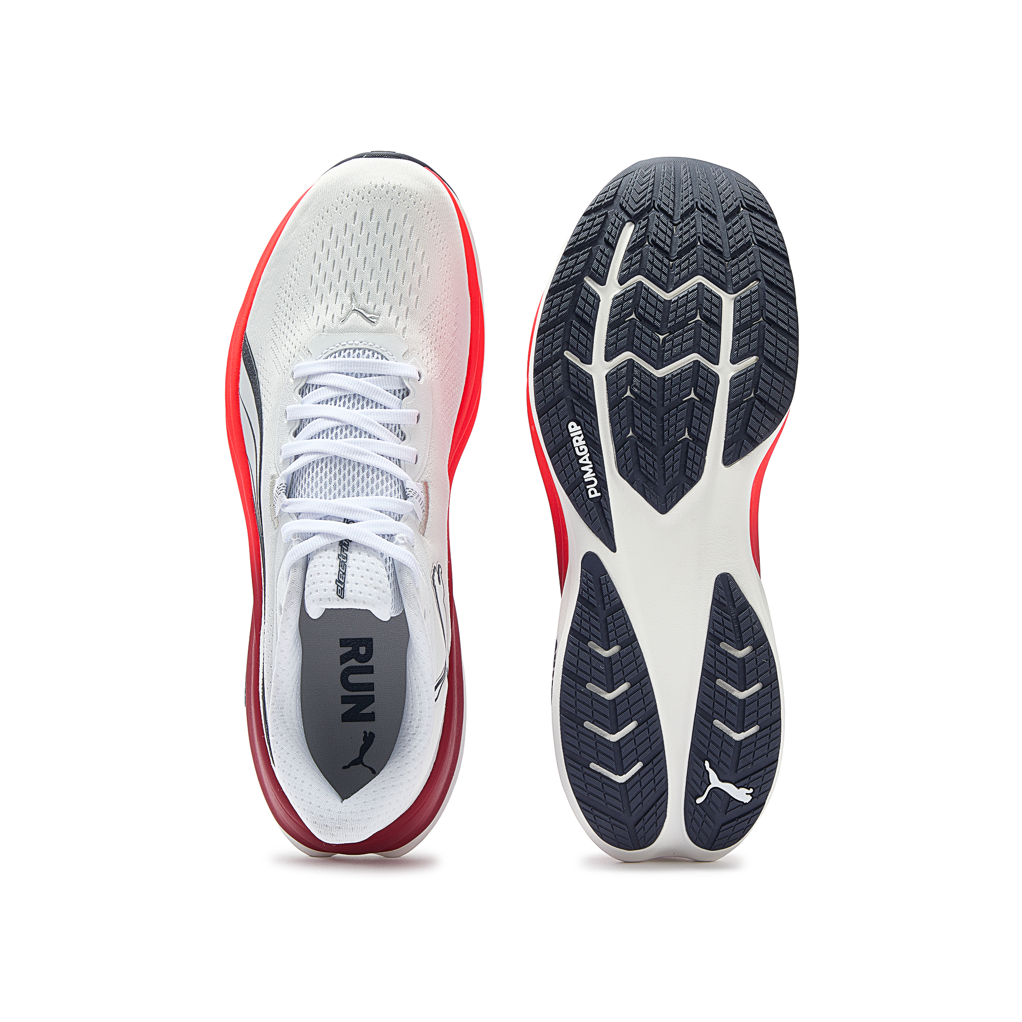Кроссовки PUMA Electrify Nitro 5 (белые) — Белый — фото 4