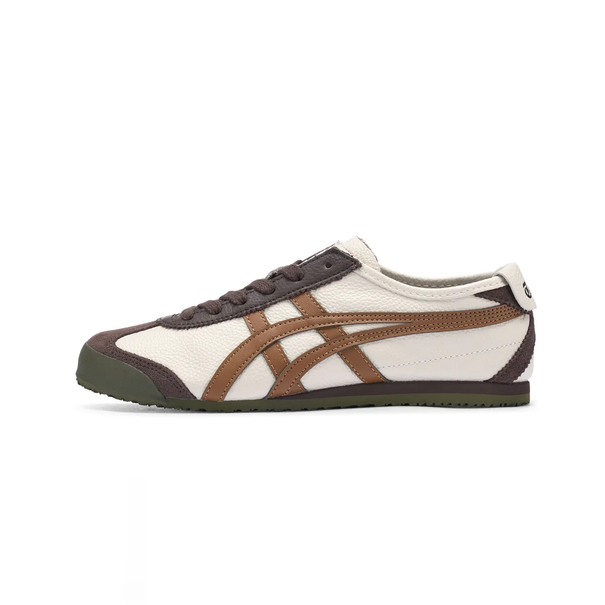Onitsuka Tiger Mexico 66 Slip Resistant Abrasion Resistant Low top Casual Shoes Unisex Beige/Brown
