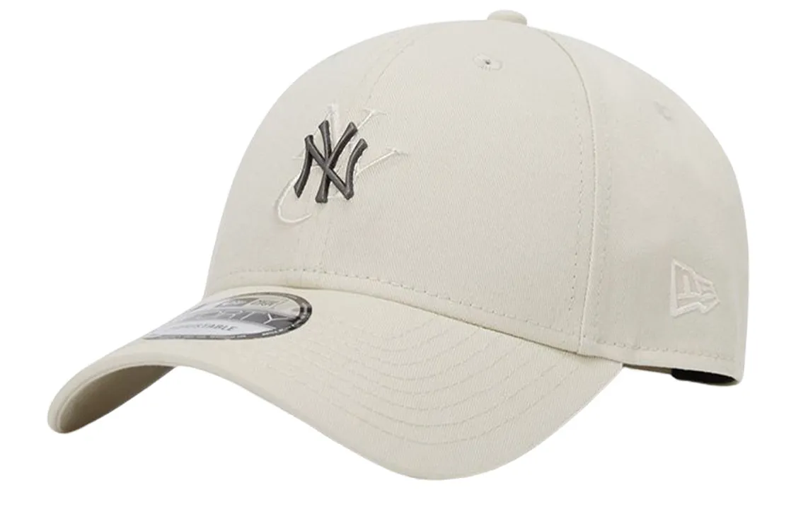 New Era Cotton Baseball Caps Unisex Ecru