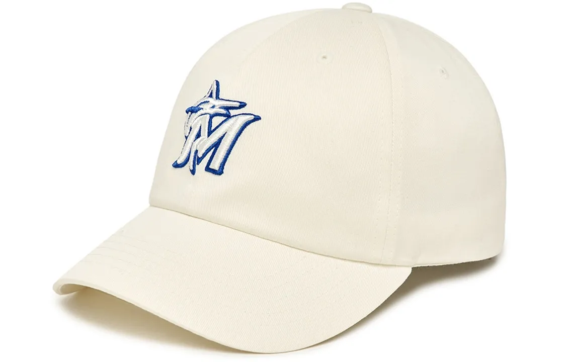 MLB Cotton Baseball Caps Unisex Ecru