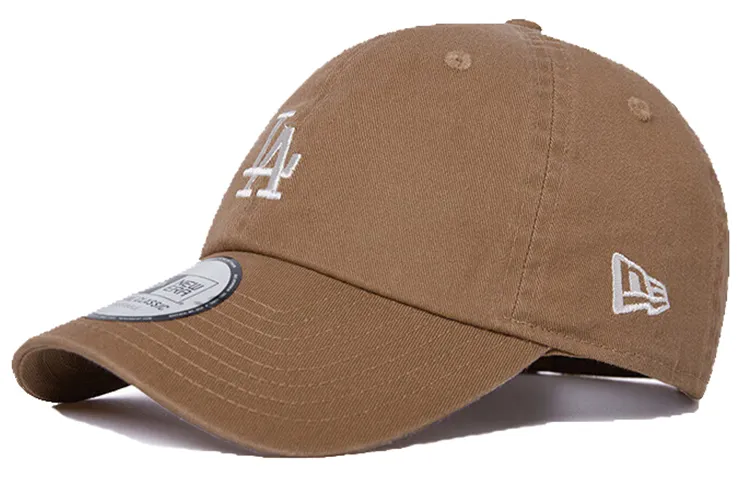 New Era 100% Cotton Baseball Caps Unisex Khaki