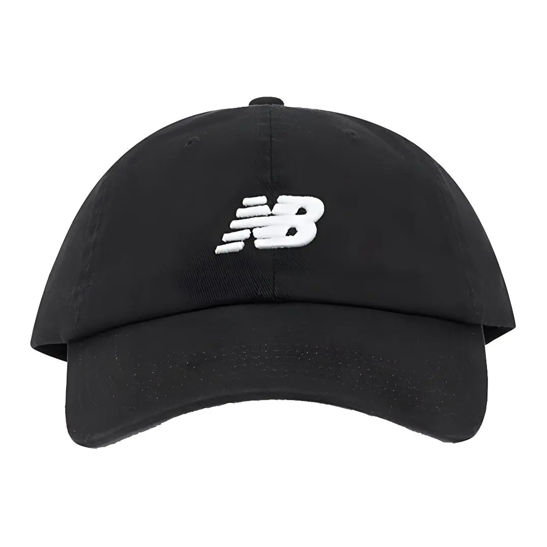 New Balance Cotton Baseball Caps Unisex Black