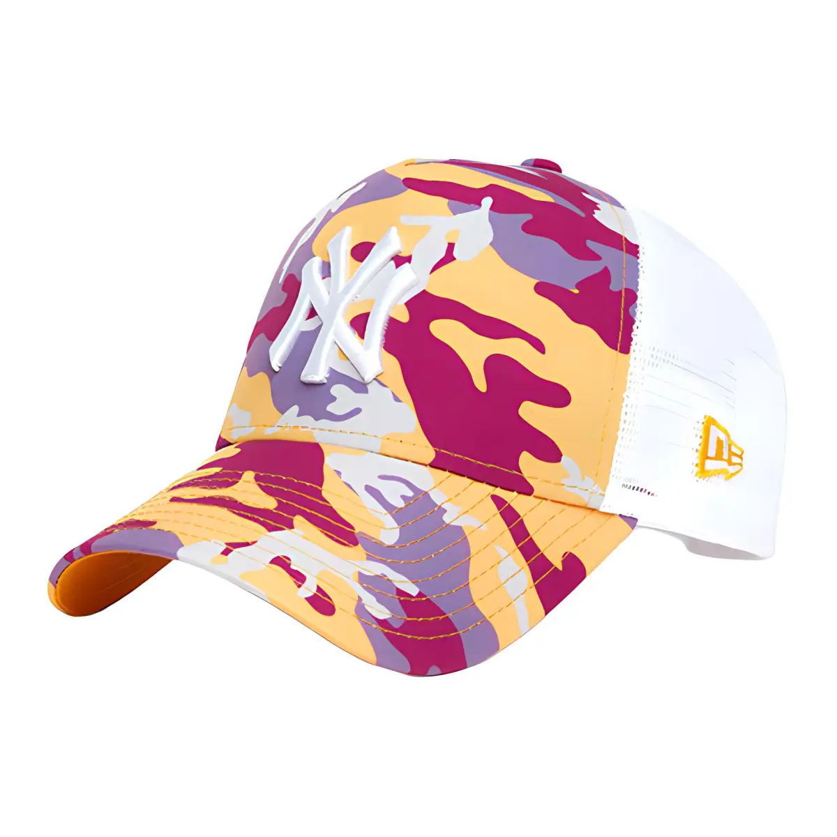 New Era Cotton, Polyester Baseball Caps Unisex Multicolor