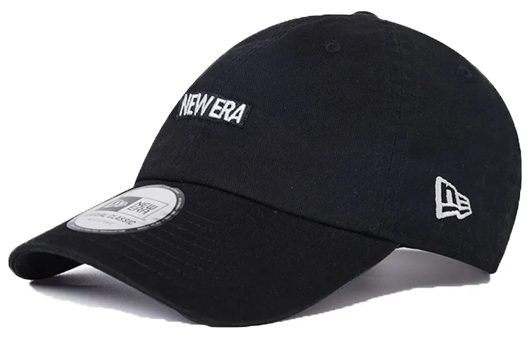 New Era Cotton Baseball Caps Unisex Black