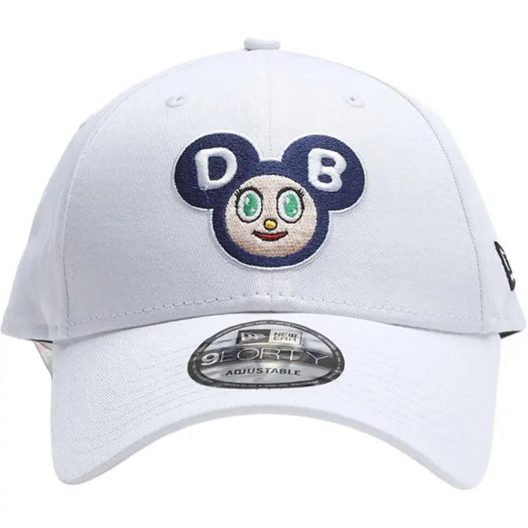 New Era Polyester Baseball Caps Unisex White