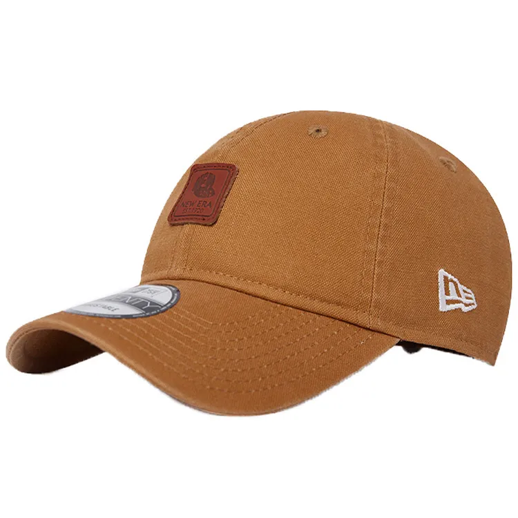 New Era Cotton Baseball Caps Unisex Orange